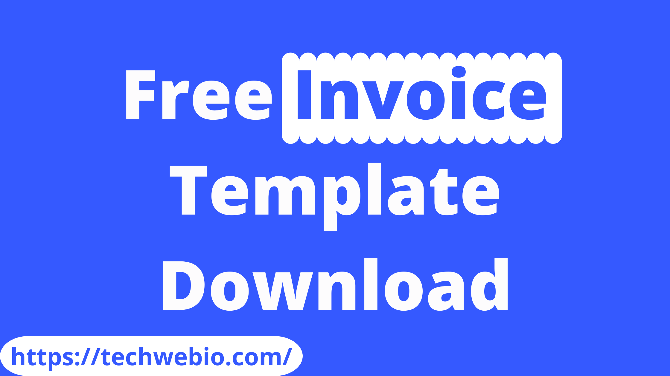 Free Invoice Template Download